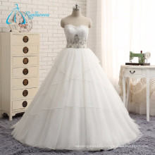 Beading Sequined Pearls Sweetheart Empire Gorgeous Wedding Dresses